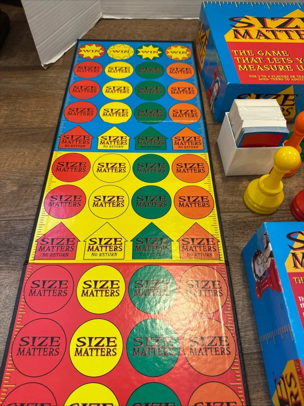Size Matters TDC Games Trivia Board Game Teen Adult 2-4 Players